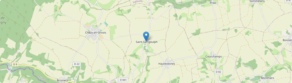 Saint-Gengoulph - Carte