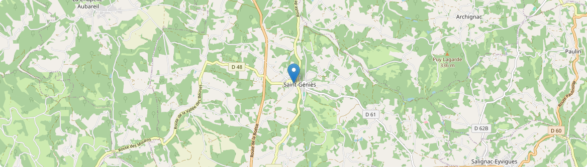 Saint-Geniès - Carte