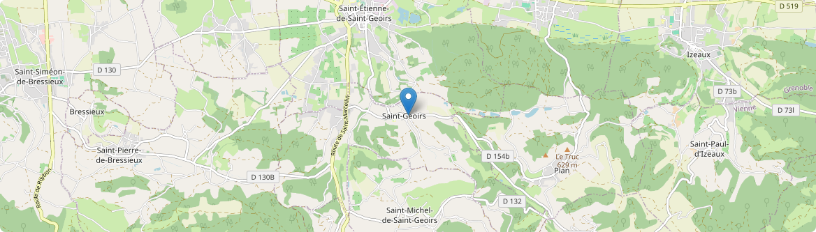 Saint-Geoirs - Carte