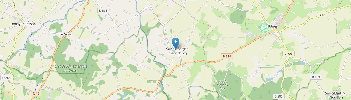 Saint-Georges-d'Annebecq - Carte