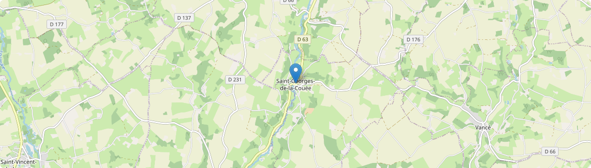 Saint-Georges-de-la-Couée - Carte
