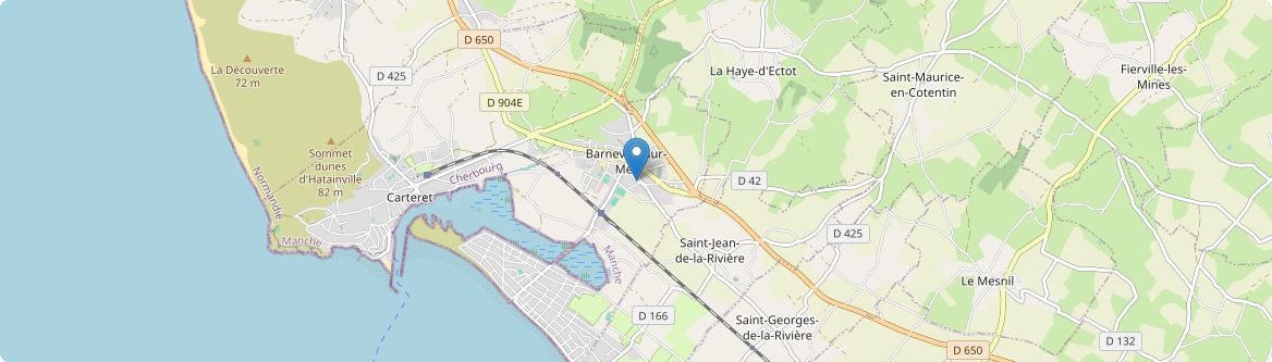 Saint-Georges-de-la-Rivière - Carte