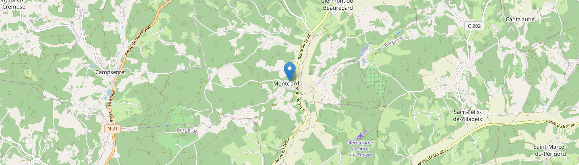 Saint-Georges-de-Montclard - Carte