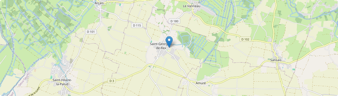 Saint-Georges-de-Rex - Carte