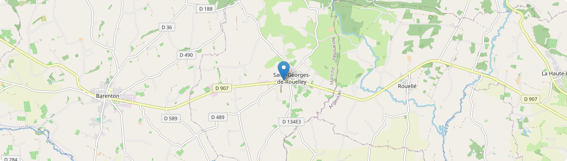 Saint-Georges-de-Rouelley - Carte