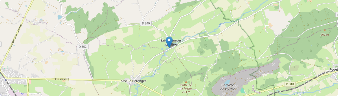 Saint-Georges-sur-Erve - Carte