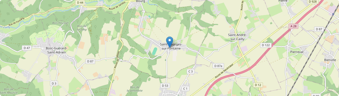 Saint-Georges-sur-Fontaine - Carte
