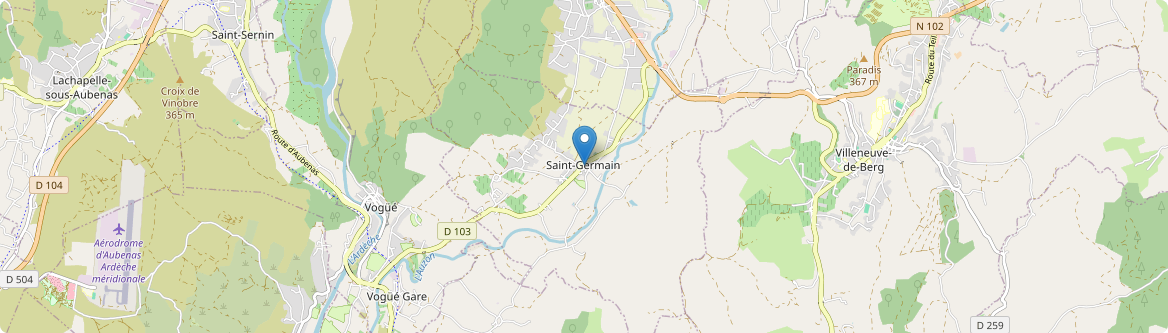Saint-Germain - Carte