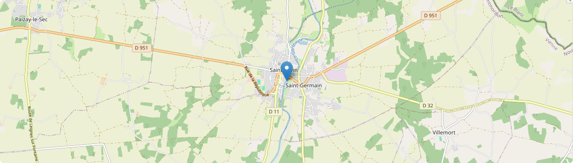 Saint-Germain - Carte