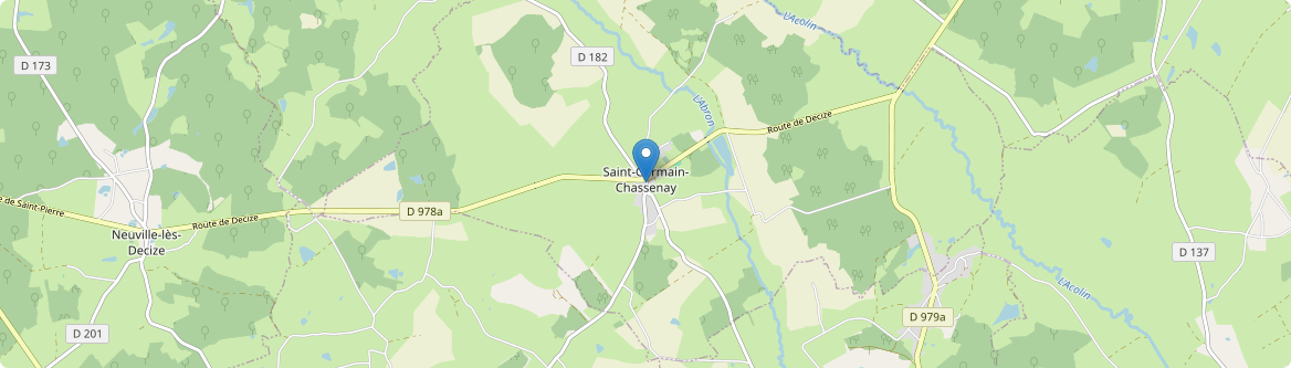 Saint-Germain-Chassenay - Carte
