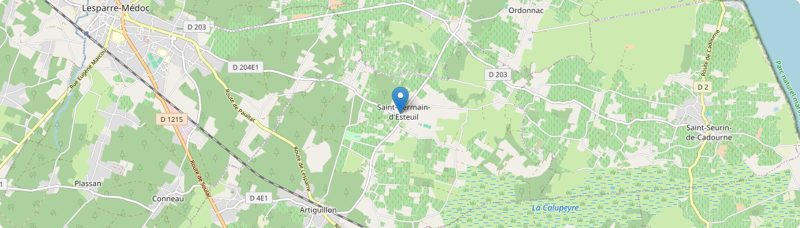 Saint-Germain-d'Esteuil - Carte