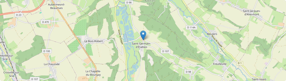 Saint-Germain-d'Étables - Carte