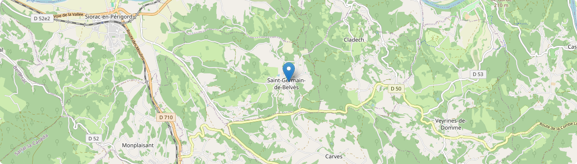 Saint-Germain-de-Belvès - Carte