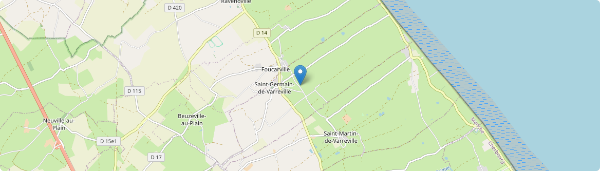 Saint-Germain-de-Varreville - Carte