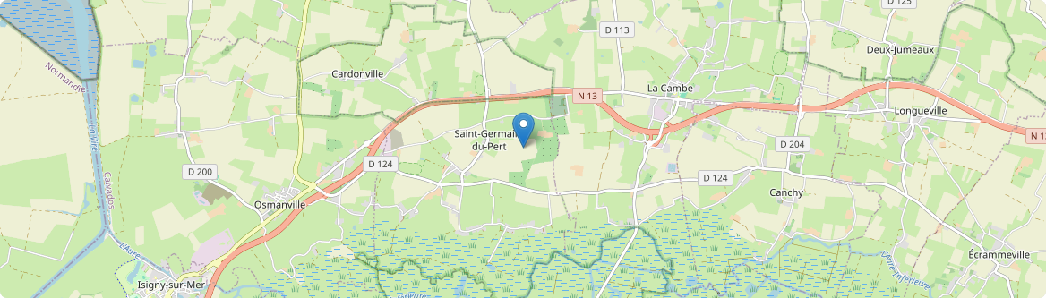 Saint-Germain-du-Pert - Carte