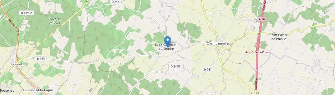 Saint-Germain-du-Seudre - Carte