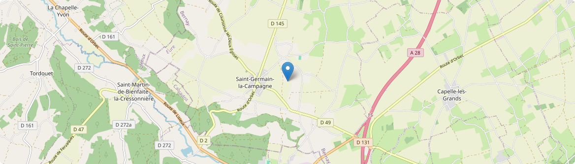 Saint-Germain-la-Campagne - Carte