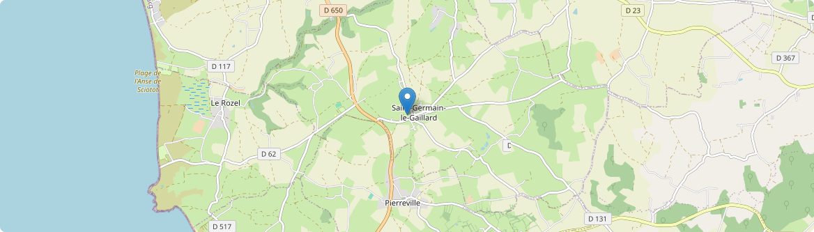 Saint-Germain-le-Gaillard - Carte