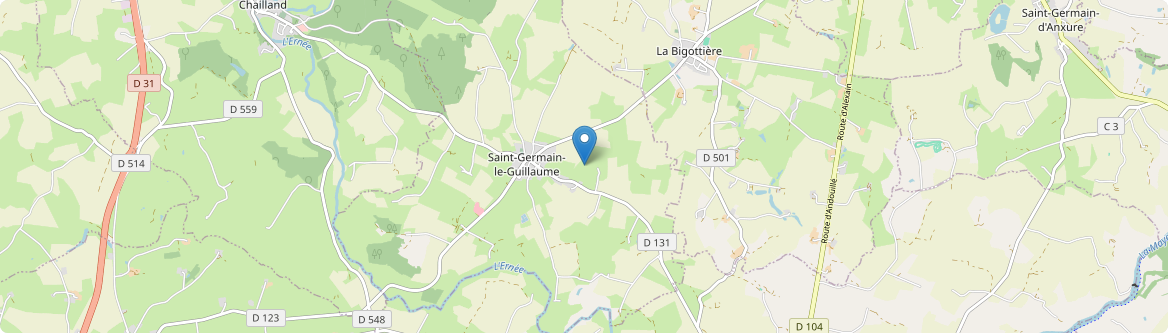 Saint-Germain-le-Guillaume - Carte