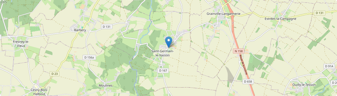 Saint-Germain-le-Vasson - Carte