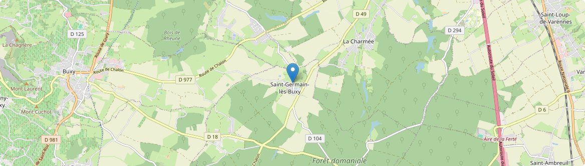 Saint-Germain-lès-Buxy - Carte