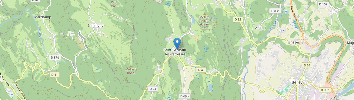 Saint-Germain-les-Paroisses - Carte