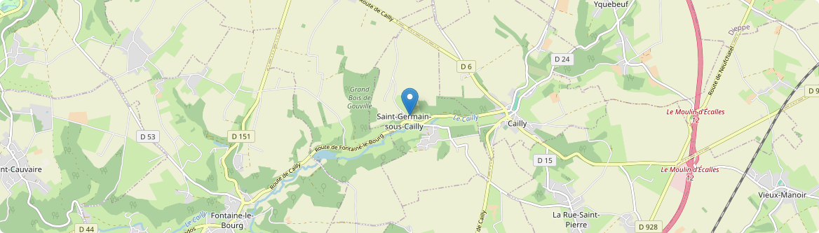 Saint-Germain-sous-Cailly - Carte
