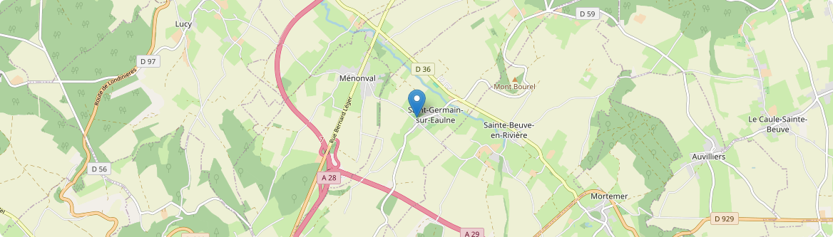 Saint-Germain-sur-Eaulne - Carte