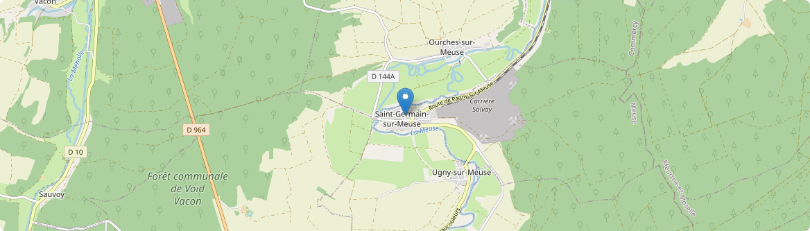 Saint-Germain-sur-Meuse - Carte