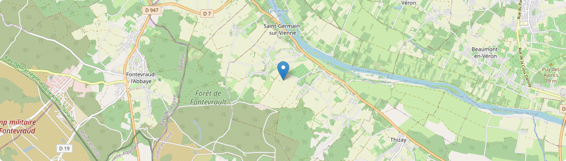 Saint-Germain-sur-Vienne - Carte