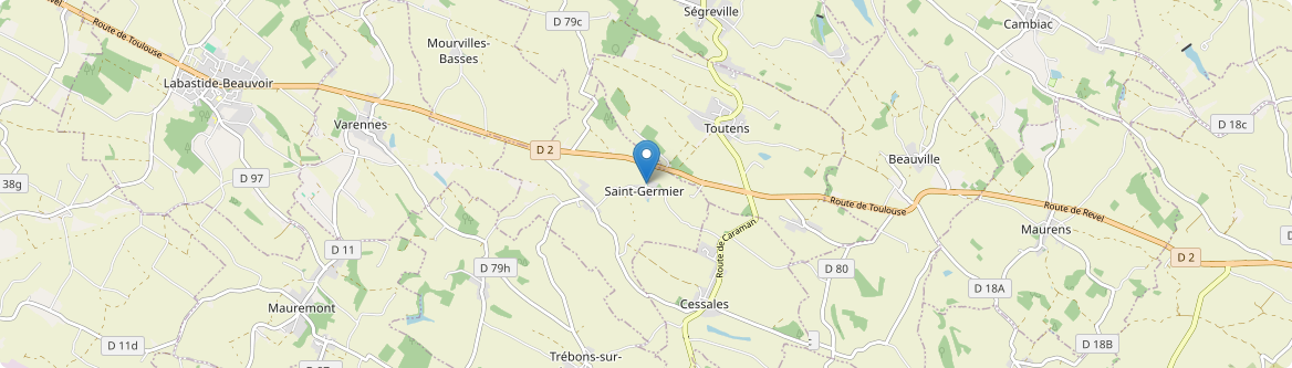 Saint-Germier - Carte