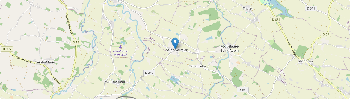 Saint-Germier - Carte