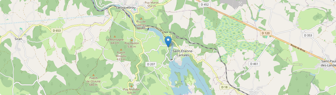 Saint-Gérons - Carte