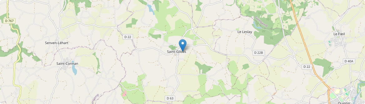 Saint-Gildas - Carte