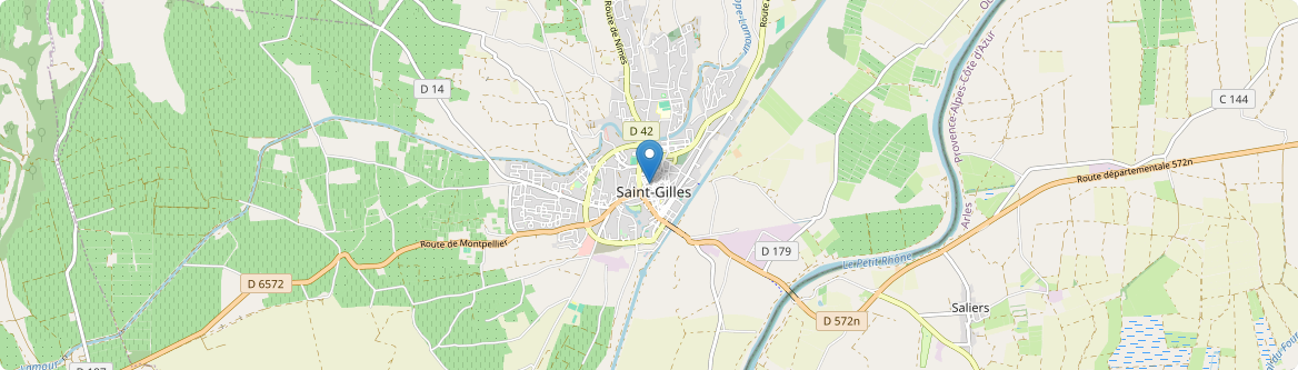 Saint-Gilles - Carte