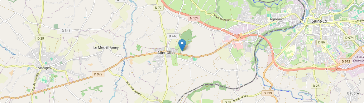 Saint-Gilles - Carte