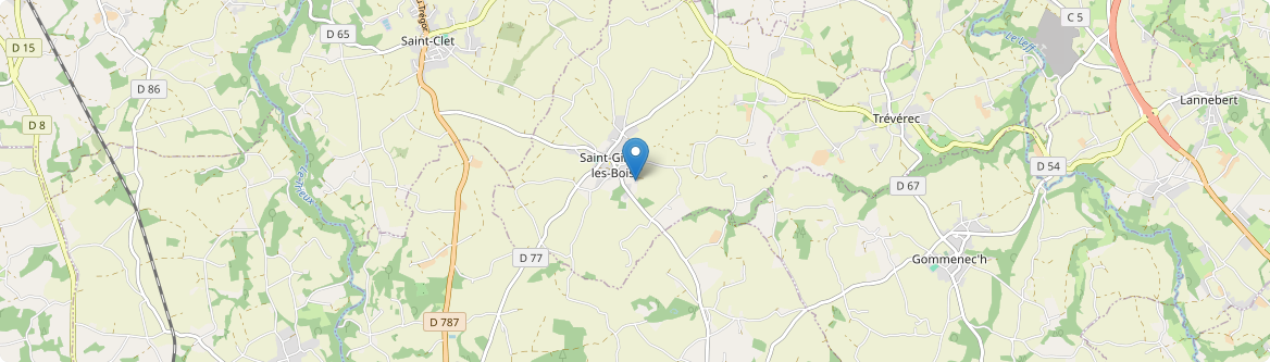 Saint-Gilles-les-Bois - Carte