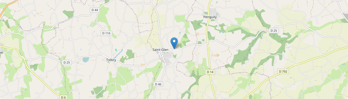 Saint-Glen - Carte