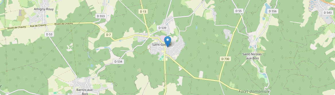 Saint-Gobain - Carte