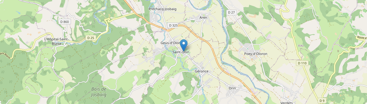 Saint-Goin - Carte