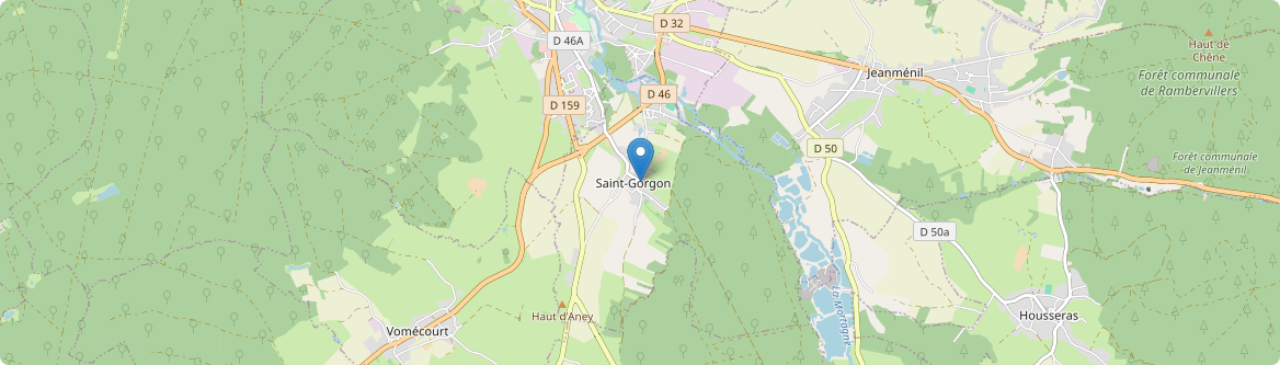 Saint-Gorgon - Carte