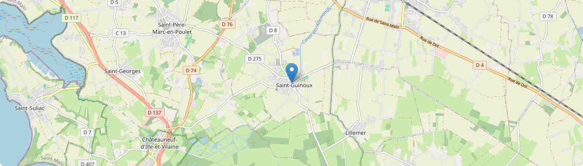 Saint-Guinoux - Carte
