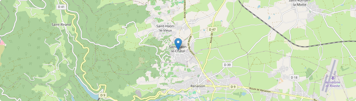 Saint-Haon-le-Châtel - Carte