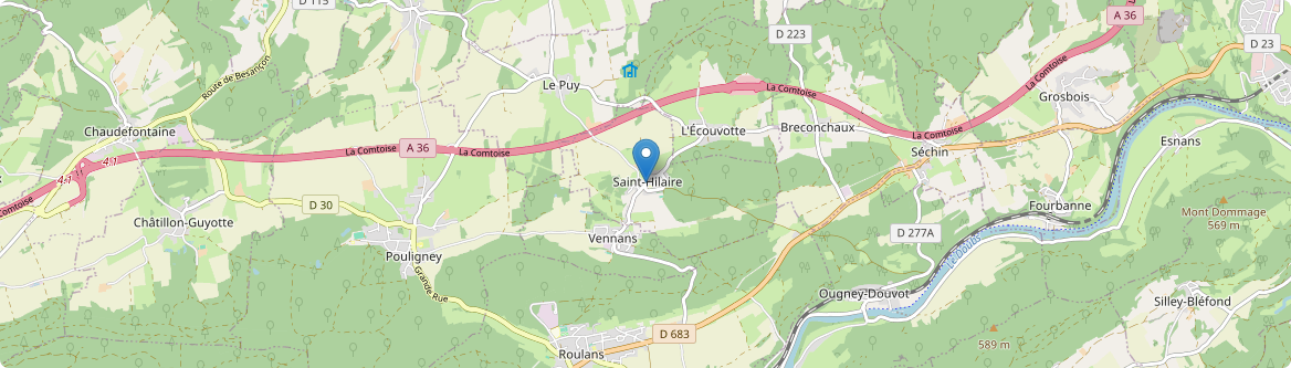 Saint-Hilaire - Carte
