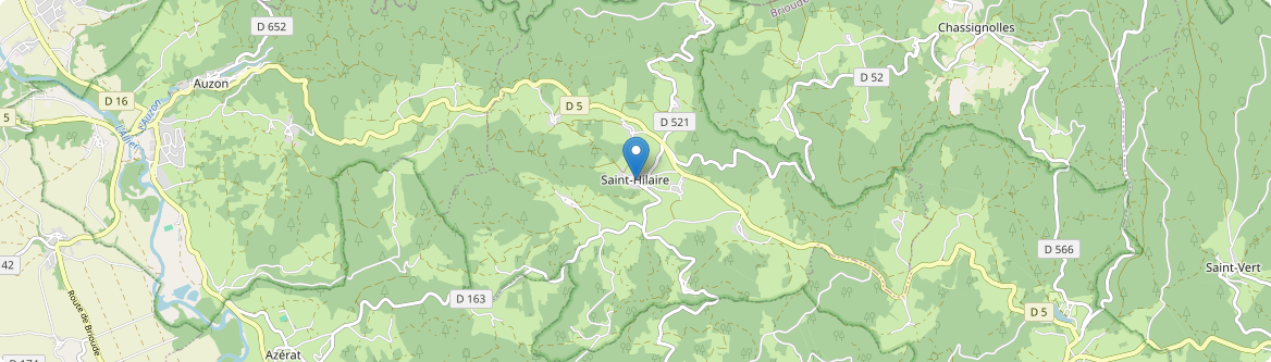 Saint-Hilaire - Carte