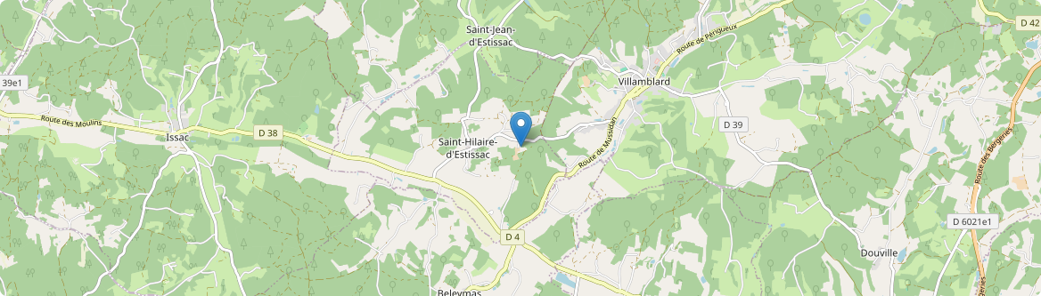 Saint-Hilaire-d'Estissac - Carte