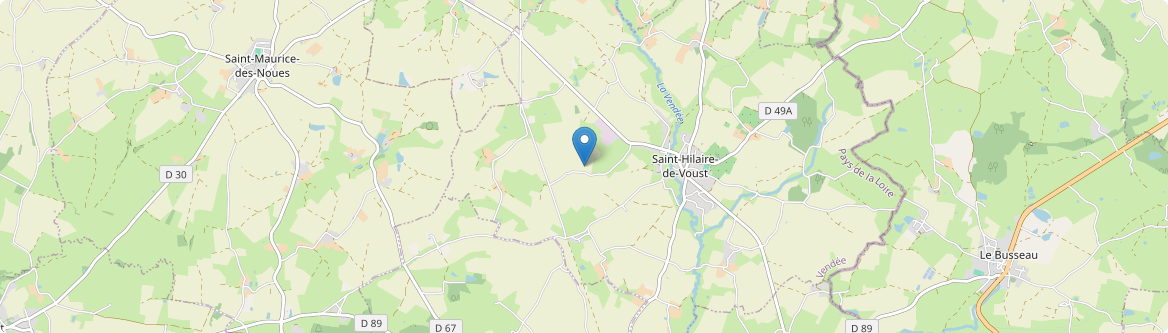 Saint-Hilaire-de-Voust - Carte