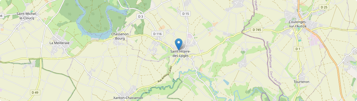 Saint-Hilaire-des-Loges - Carte