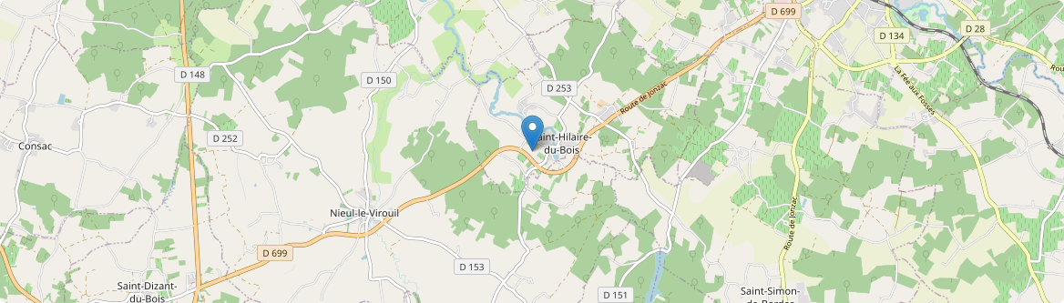 Saint-Hilaire-du-Bois - Carte