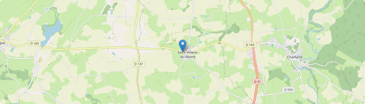 Saint-Hilaire-du-Maine - Carte